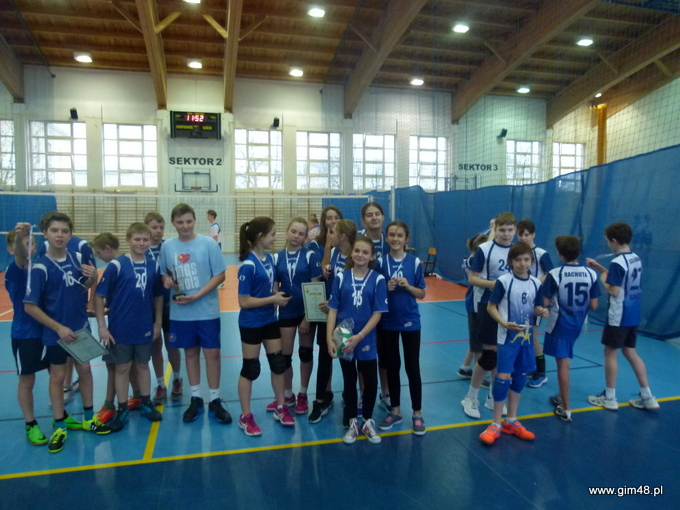 One Day More for Volleyball w Gimnazjum nr 48 im. Jana Pawła II