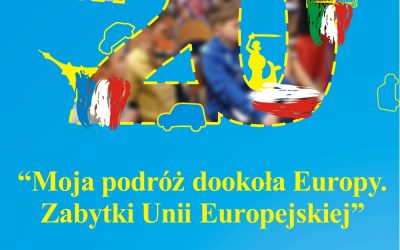 Dzielnicowy Konkurs Plastyczny “Moja podróż dookoła Europy – Zabytki Unii Europejskiej”
